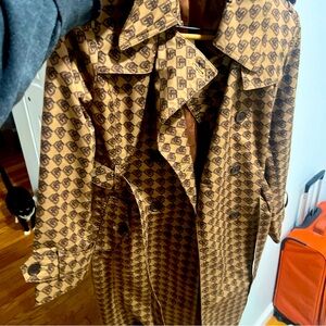 Banana Republic monogram trench coat